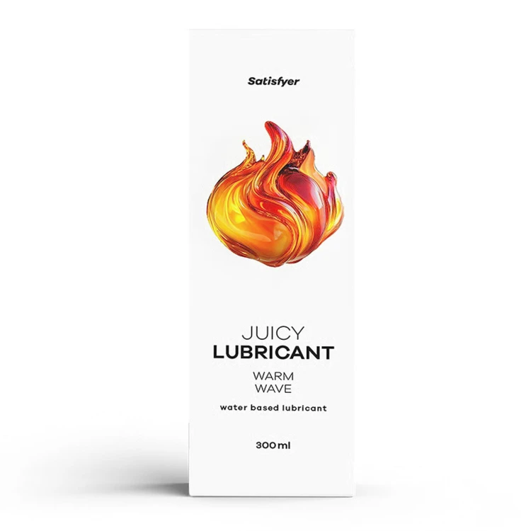 Satisfyer Warm Wave – Rozgrzewający Lubrykant Wodny Potęgujący Doznania (300 ml)