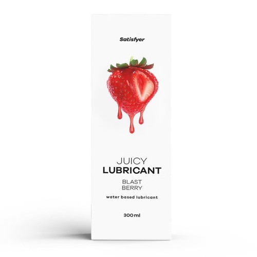 Satisfyer Blast Berry – Owocowy Lubrykant Wodny o Zapachu Dzikiej Truskawki (300 ml)