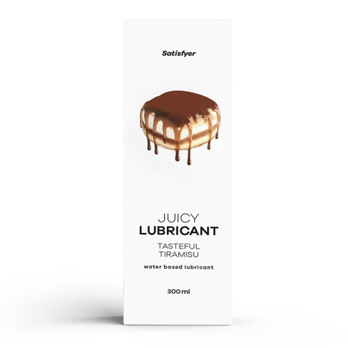 Satisfyer Tasteful Tiramisu – Deserowy Lubrykant Wodny o Zapachu Włoskiego Deseru (300 ml)