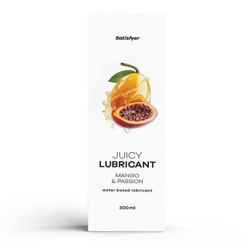 Satisfyer Mango & Passionfruit – Egzotyczny Lubrykant Wodny do Pieszczot i Masażu (300 ml)