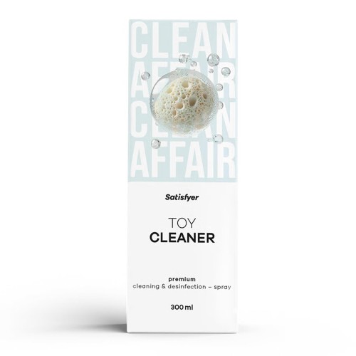 Satisfyer Toy & Intim Cleaner – profesjonalny spray do czyszczenia i dezynfekcji zabawek erotycznych (300 ml)