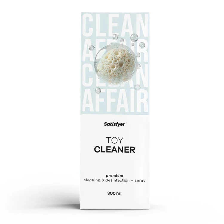 Satisfyer Toy & Intim Cleaner – profesjonalny spray do czyszczenia i dezynfekcji zabawek erotycznych (300 ml)