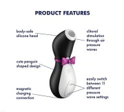 Satisfyer Penguin – masażer pingwinek stymulator łechtaczki Air Pulse