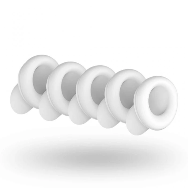 Satisfyer Number Two Climax Tips – zestaw 5 wymiennych silikonowych nakładek do stymulatora Number Two