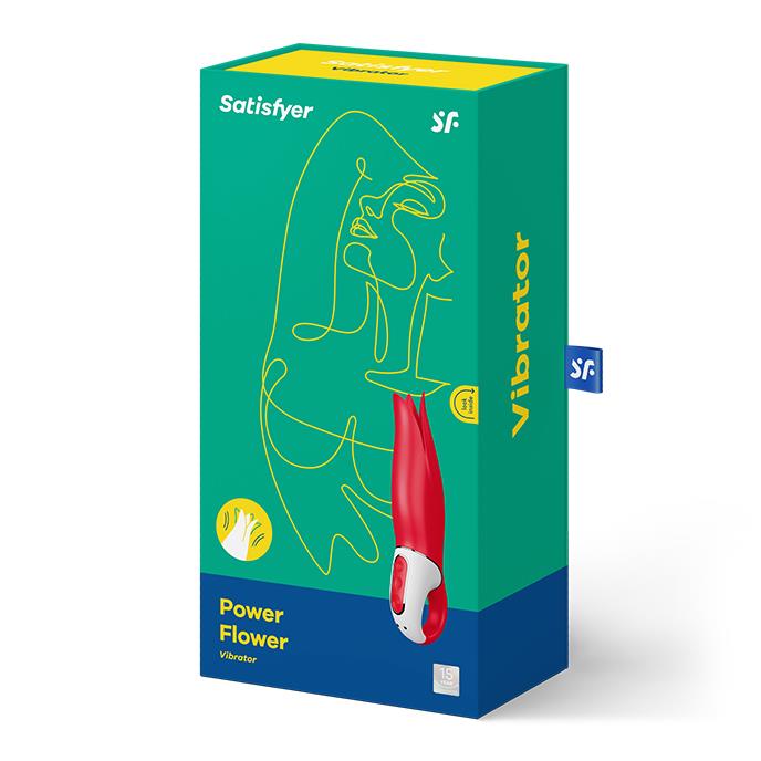 Satisfyer Vibes Power Flower – wibrator do stymulacji wewnętrznej i zewnętrznej