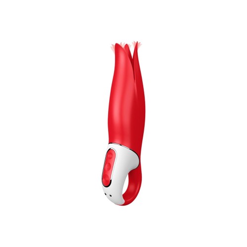 Satisfyer Vibes Power Flower – wibrator do stymulacji wewnętrznej i zewnętrznej
