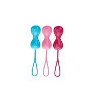 Satisfyer Balls Medium – zestaw 3 podwójnych kulek gejszy