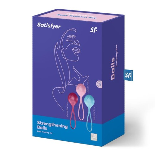 Satisfyer Balls Single – zestaw 3 pojedynczych, progresywnych kulek Kegla