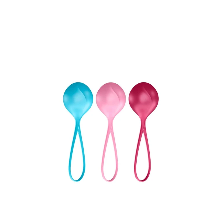 Satisfyer Balls Single – zestaw 3 pojedynczych, progresywnych kulek Kegla