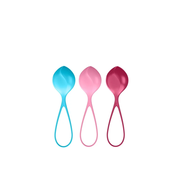 Satisfyer Balls Single – zestaw 3 pojedynczych, progresywnych kulek Kegla