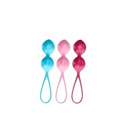 Satisfyer Balls Large – progresywny zestaw 3 podwójnych kulek gejszy