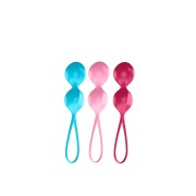 Satisfyer Balls Large – progresywny zestaw 3 podwójnych kulek gejszy