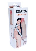 Dildo realistyczne Kratos 6" z przyssawką dł. 15,2 cm