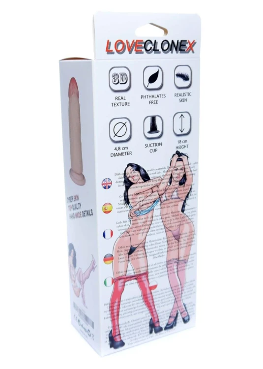 Dildo realistyczne Kratos 6" z przyssawką dł. 15,2 cm