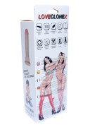 Dildo realistyczne Saturn 7" z rotacjami i przyssawką 17,8 cm
