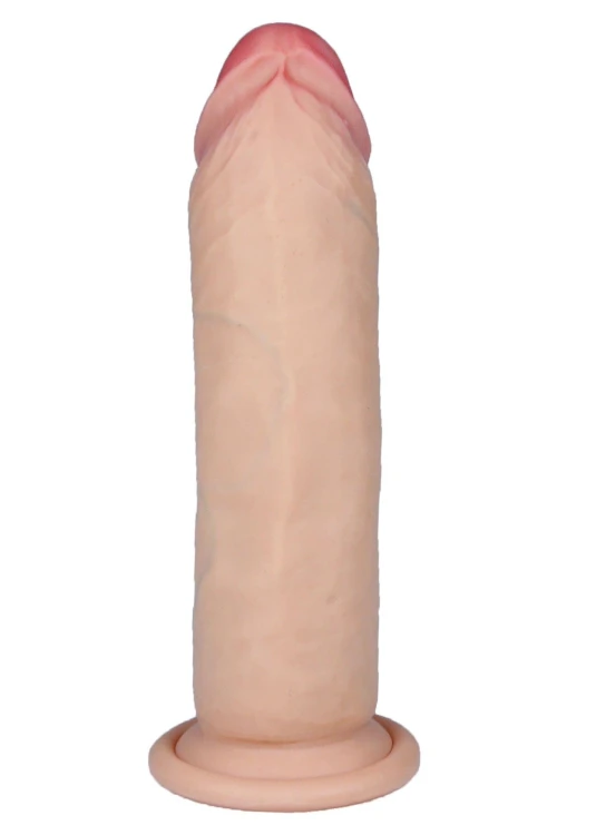 Dildo realistyczne Boreasz z rotacjami i przyssawką dł. 17,8 cm