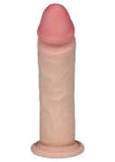 Potos Realistyczne Dildo Elastyczne dł. (17 cm) z Przyssawką