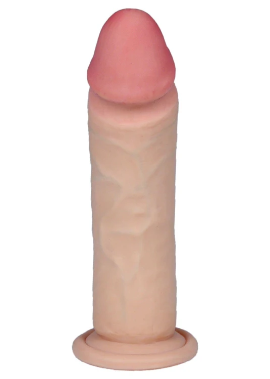 Potos Realistyczne Dildo Elastyczne dł. (17 cm) z Przyssawką