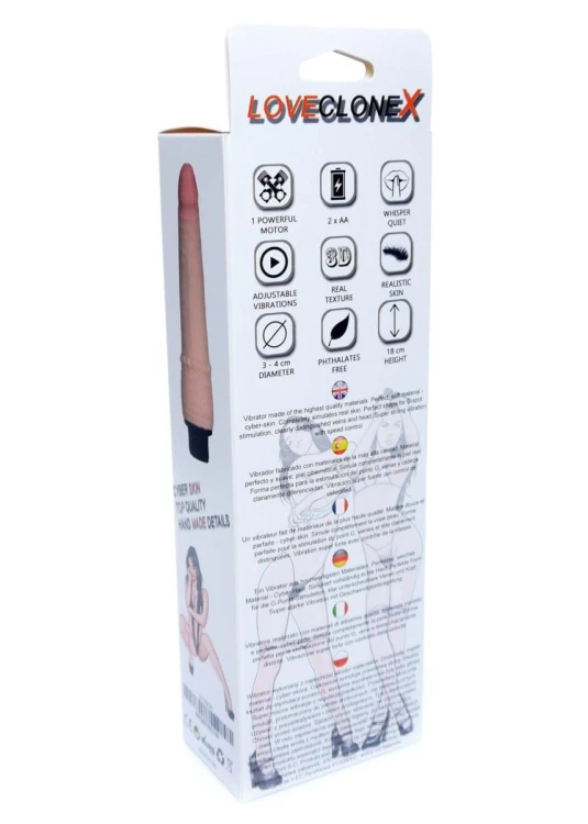 Pluton Realistyczne Dildo z Wibracjami dł. (15 cm)