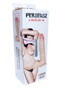 Perseusz Realistyczne Dildo z Rotacją dł. (20 cm) z Przyssawką
