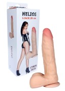 Helios Realistyczne Dildo Elastyczne dł. (20 cm) z Przyssawką