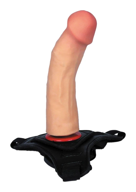 Atena Dildo Strap-On Wibrujące dł. (16 cm)