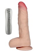Achilles Realistyczne Dildo z Wibr dł. (19 cm) z Przyssawką