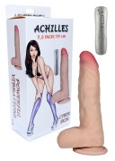 Achilles Realistyczne Dildo z Wibr dł. (19 cm) z Przyssawką