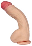 Dionizos Realistyczne Dildo Elastyczne dł. (24 cm) z Przyssawką