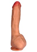 Zeus Realistyczne Dildo z Wibracjami dł. (23 cm) z Przyssawką