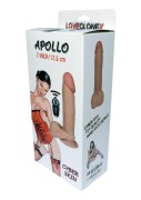 Apollo Realistyczne Dildo z Rotacją dł. (17 cm) USB z Pilotem