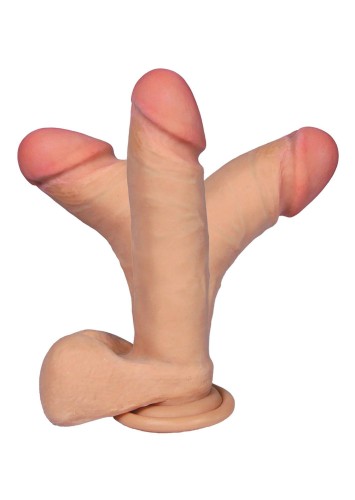 Realistyczne Dildo Morfeusz 7'' z przyssawką dł. 17 cm