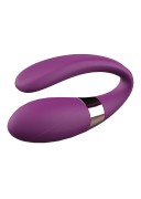 V-Vibe Purple Wibrator dla Par z Pilotem - Stymulator Łechtaczki i Punktu G 7 Trybów