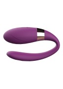 V-Vibe Purple Wibrator dla Par z Pilotem - Stymulator Łechtaczki i Punktu G 7 Trybów