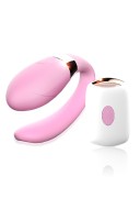 V-Vibe Pink Wibrator dla Par z Pilotem - Stymulator Łechtaczki i Punktu G 7 Trybów