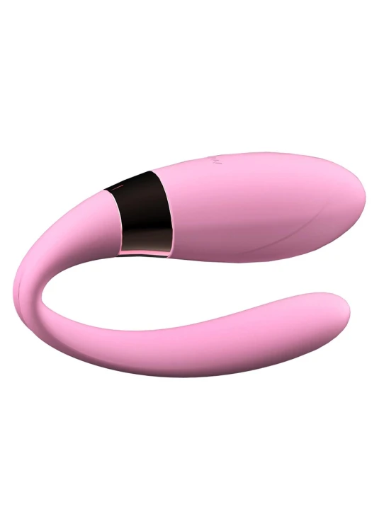 V-Vibe Pink Wibrator dla Par z Pilotem - Stymulator Łechtaczki i Punktu G 7 Trybów