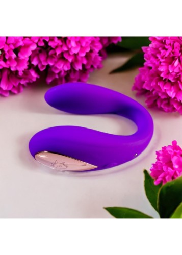 Double Fun Wibrator Partnerski Sterowany Aplikacją - Masażer dla Par na Odległość