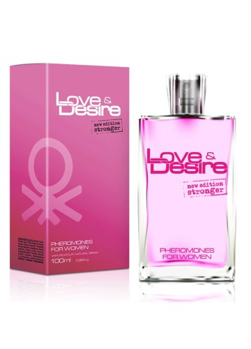 Love Desire Perfumy z Feromonami dla Kobiet 100 ml - Owocowo-Kwiatowy Zapach Uwodzenia