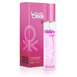 Love Desire Perfumy z Feromonami dla Kobiet 15 ml - Owocowo-Kwiatowy Zapach Uwodzenia