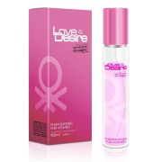 Love Desire Perfumy z Feromonami dla Kobiet 15 ml - Owocowo-Kwiatowy Zapach Uwodzenia