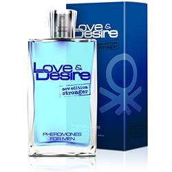 Love Desire Perfumy z Feromonami dla Mężczyzn 50 ml - Kompaktowy Zapach Uwodzenia