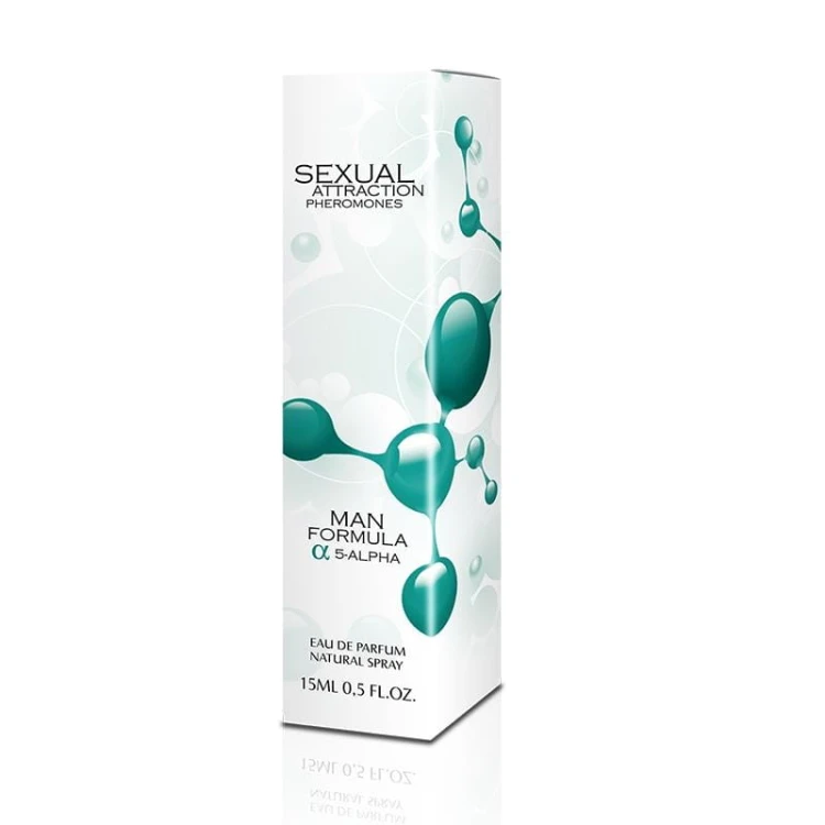 Perfumy z Feromonami dla Mężczyzn Sexual Attraction - Zapach Magnetycznej Pewności Siebie 15ml