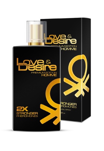 Love Desire Gold Men - feromony męskie, perfumy z feromonami