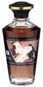 Shunga Olejek rozgrzewający do masażu erotycznego aromat Czekolady 100 ml