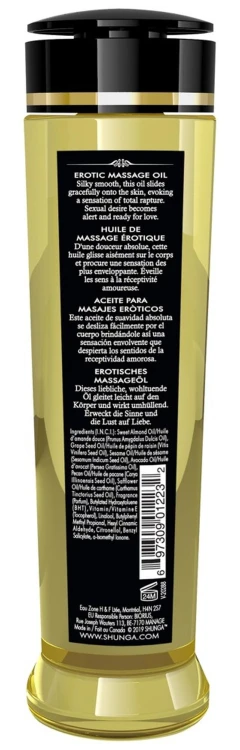 Olejek do masażu erotycznego Shunga Słodki Lotos 240 ml