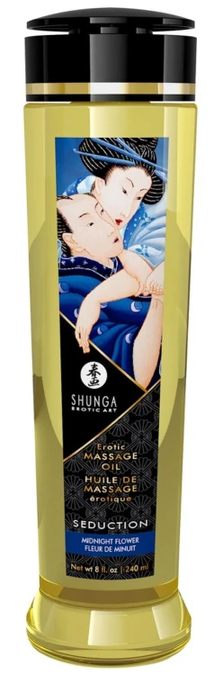 Olejek do masażu erotycznego Shunga zapach  Nocne Kwiaty 240 ml