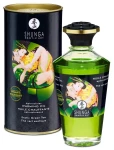 Olejek rozgrzewający Shunga zielona herbata – afrodyzjakowy olejek do masażu dla par (100 ml)