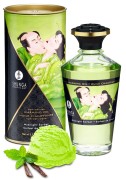 Olejek rozgrzewający Shunga miętowy sorbet – afrodyzjakowy olejek do masażu dla par (100 ml)