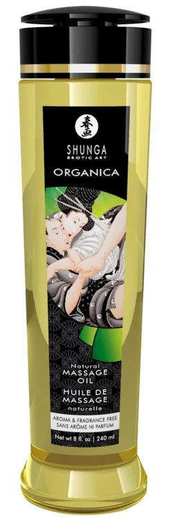 Naturalny Olejek do masażu Shunga bez aromatów i smaku 240 ml