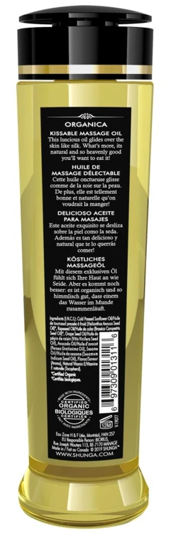 Olejek do masażu Shunga zielona herbata – aromatyczny olejek do masażu dla par (240 ml)